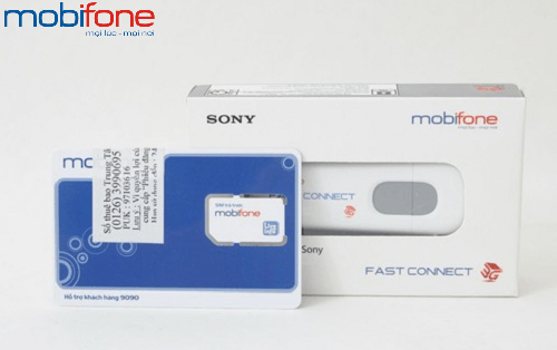 sim 3G Fast Connect Mobifone