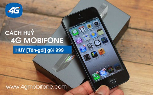 Cách hủy gói cước 4G Mobifone đơn giản, nhanh chóng