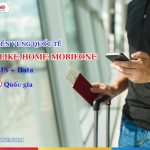 Đăng ký gói Gói chuyển vùng Quốc tế Roam Like Home Mobifone
