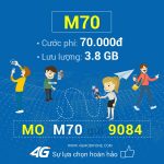 Đăng ký gói M70 Mobifone
