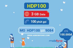 Đăng ký gói HDP100 Mobifone