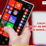 Hướng dẫn cách Bật tắt 4G Mobifone trên Nokia Lumia