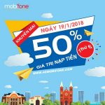 Chương trình Mobifone khuyến mãi ngày 19/1/2018