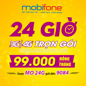 Đăng ký gói cước 24G Mobifone