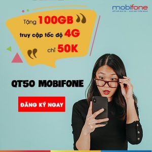 Đăng ký gói QT50 Mobifone