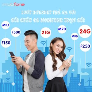 Bảng giá gói cước 4G Mobifone trọn gói