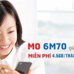 Đăng ký gói cước 6M70 Mobifone