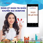 Cách đăng ký nhận tin khuyến mãi Mobifone