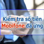 Kiểm tra số tiền ứng Mobifone