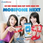 Tải Mobifone NEXT nhận 15.000đ